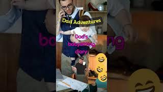 Dad's babysitting diary: Toy tornado aftermath! ️ #dadfacts  #babysitting #funnybabyshorts