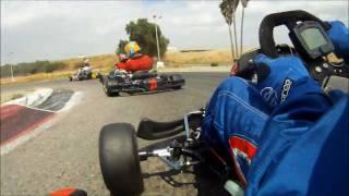 So-Cal Sprinters April 2011 Race @ Adams Motorsports Park - Onboard Karting - Yannick Rolland