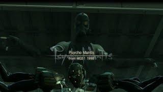 Metal Gear Solid 4: Guns of the Patriots (PS3) Psycho Mantis And The Sorrow Cameo HD 720p