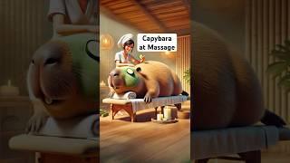 capybara relaxing at massage 🫧
