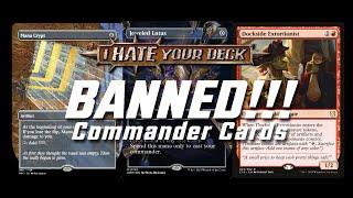 JEWELED LOTUS & MANA CRYPT BANNED! Our Reaction Commander MTG EDH  Let's have a Respectful Convo