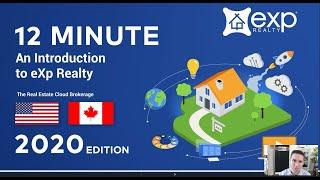 eXp Realty 2020 in 12 Minutes - Canada and US Fees