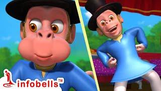 Bandar Mama Pahan Pajama | Hindi Rhymes for Children | Infobells