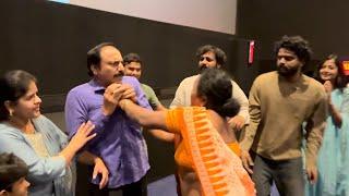 Woman charges at actor NT Ramaswamy in theatre || slaps him for his villain role in Love Reddy