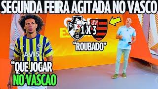 GLOBO ESPORTE RJ 10/03! SEGUNDA AGITADA NO VASCO! VASCO FOI ROUBADO! ARÃO! NOTICIAS DO VASCO HOJE!