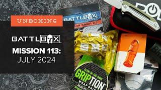 Supercharged! - Unboxing Battlbox Mission 113 - Pro Plus - July 2024