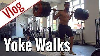 Tag 19 - Yoke Walks mit 220kg | Vlog 10-Wochen-Diät