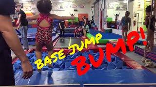 Emma's Epic Foam Pit Base Jump.