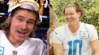 Justin Herbert Funniest Moments Part 2 | LA Chargers