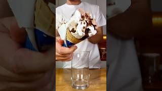 Serving espresso… with a side of drama & ice cream.  #coffee #coffeetime #icecream #wow