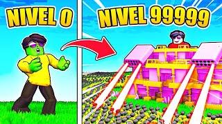 FORTALEZA ANTI-ZOMBIE Nivel 999,999,999! 