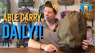 Able Carry Daily Backpack Review and Walkthrough