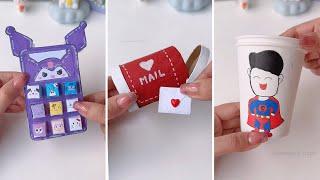 Paper craft/ Easy craft ideas/ miniature craft/ how to make/ DIY/ school project/ Sharmin’s craft