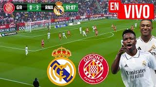  REAL MADRID VS GIRONA PARTIDO EN VIVO / LIGA ESPAÑOLA - JUEGA MBAPPE FULL MATCH