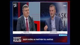 Kanal 7 Canlı Yayınında Başkent Kulisi programında Mehmet Acet'in konuğu olduk. (09.10.2022)