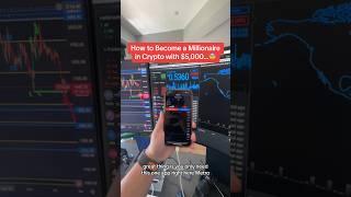 How to Become a Millionaire in Crypto with $5,000… (Step by Step)