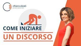 Come iniziare un discorso