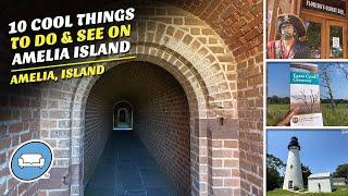 10 Cool Things To Do and See in Amelia Island, Fl- The Fort, Lighthouse, Beaches, Shops, and More!