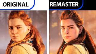 Horizon Zero Dawn Remastered  | Original VS Remaster | Graphics Comparison Trailer