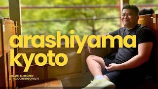 KYOTO Vlog: Arashiyama, Sagano Scenic Train, Bamboo Forest, Arabica, Kimono Forest |Theodore Boborol