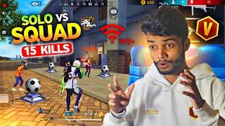 Pro V Badge Solo Vs Squad 15 Kills Booyah  Free Fire × Blue Lock - Attitude Gamers