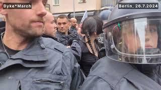 Antisemitischer Israelhass beim Dyke*March Berlin 2024