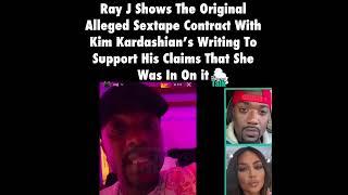 Ray J shows receipts that Kim Kardashian and Kris jenner was in on the sex tape.