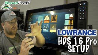 Get the MOST out of your LOWRANCE HDS 16 Pro (Key Settings)