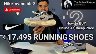 Best Premium Quality Nike Invincible 3 Running Shoes Unboxing Reviews & Online Shopping Tips #video