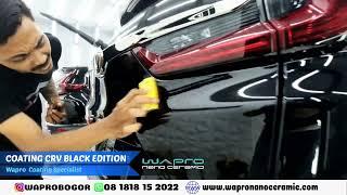 Coating Nano Ceramic Honda CRV 2022 Black Edition Wapro nano Ceramic Bogor