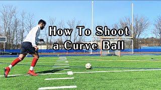 How To Make To Shot a Curve Ball | How to curve the ball | Learn bending free kick [ Tutorial ]