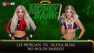 Liv Morgan takes on Alexa Bliss in a No Holds Barred Match | WWE 2K22 Gameplay