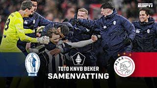 MEGASTUNT!  Amateurs HERCULES knikkeren AJAX uit de beker! | Samenvatting USV Hercules - Ajax