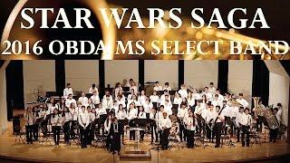 Star Wars Saga | 2016 OBDA Middle School Select Band | MultiCam