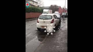 Snow️️in Manchester Uk#snowinuk #snowfall #snowinmanchester #manchester #shorts #uk #uklife