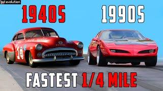 The Fastest Muscle Cars From Each Decade!