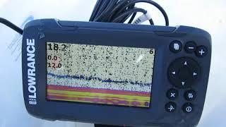 Эхолот Lowrance Hook2-4x GPS для зимней рыбалки!