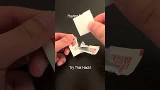 Hack to Help with Nausea Quickly - Sniff an Alcohol Wipe!