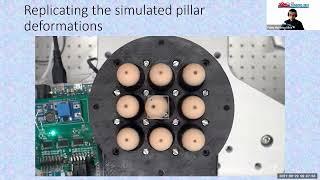 Modeling the Optical Sensing Principle of the PapillArray Tactile Sensor