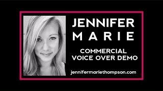 Female Voice Over Artist | Jennifer Marie Voiceover Commercial Demo