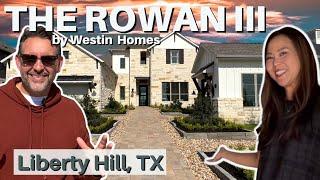 Liberty Hill Model Home | Rowan III | 4 Bedrooms | 3,700 +/- sqft | SANTA RITA RANCH!