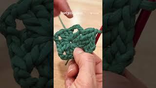 #손뜨개수업 (기초)-#그래니스퀘어#knittting#Class#grannysquare#bag#crochet#tutorial