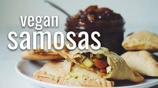 vegan samosas | hot for food