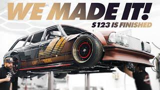 FINISHING THE MERCEDES S123 - CARBON FIBER S123⎪EPISODE 09