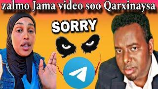 Zalmo Jama Oo Tidhi Video-yo ayaan daahir ka hayaa telegram ayan so dhigayaa qarxis