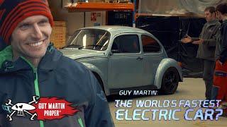 Guy visits the ultimate electric car conversion garage | Guy Martin Proper