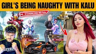 Kalu Plays With Top BGMI Pro Players | Random Girl Teaches me PUBG! 35 kills challenge GIRLS SHOCKED