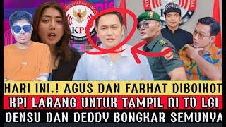 WAWA NANGIS.!! AGUS DAN FARHAT DI BOIKOT TV, INI ALASAN BOS TV USIR AGUS DAN FA.! TERUNGKAP 3 FAKTA