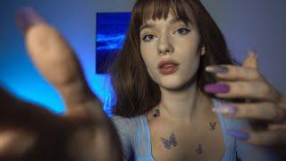 ASMR Calm you down with relaxing hand movements, layered sounds, no talking