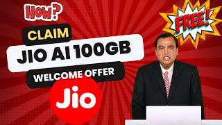 How To Claim Jio AI Cloud Welcome Offer @jio